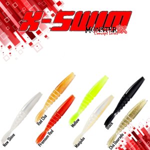 Isca Soft Monster 3X X-Swim 9cm(3 un)