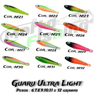 Jumping Jig Guaru Ultra Lite + Suportes Hook - Motta Fishing