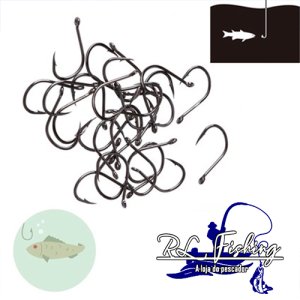 Anzol Chinu - Black Niquel